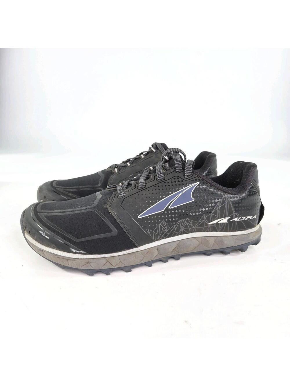 Altra Superior 4 Black Sneakers US 8 Womens Athletic Running Shoes